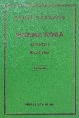 Monna Rosa Şiirler 1 İlk Şiirler