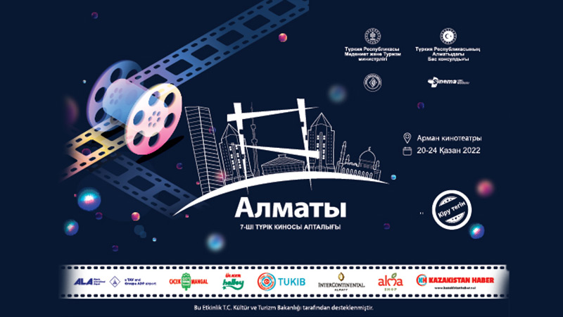 Kazakistan’da “7. Türk Filmleri Haftası” Başlıyor
