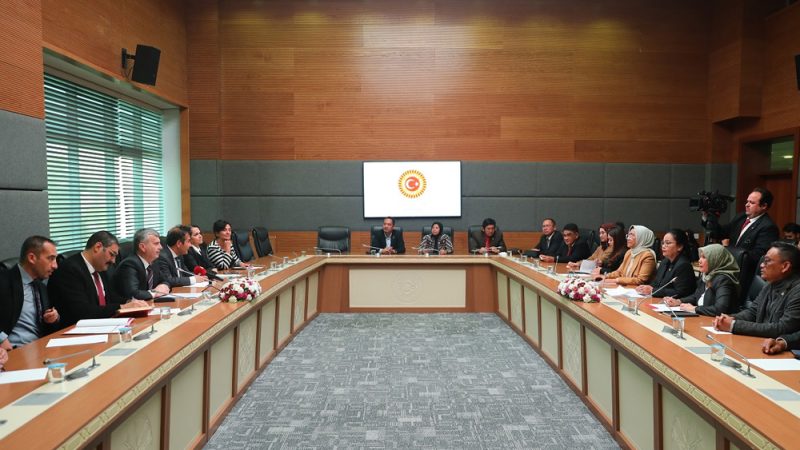 Endonezya Temsilciler Meclisi Heyeti TBMM’yi Ziyaret Etti