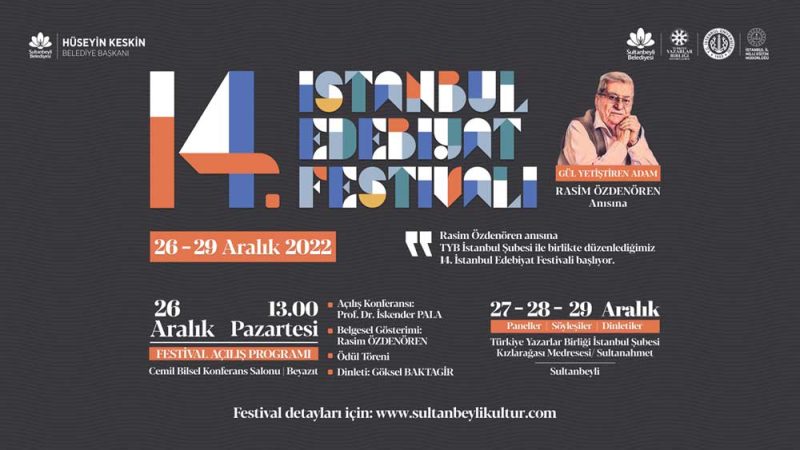 14. İstanbul Edebiyat Festivali Başladı