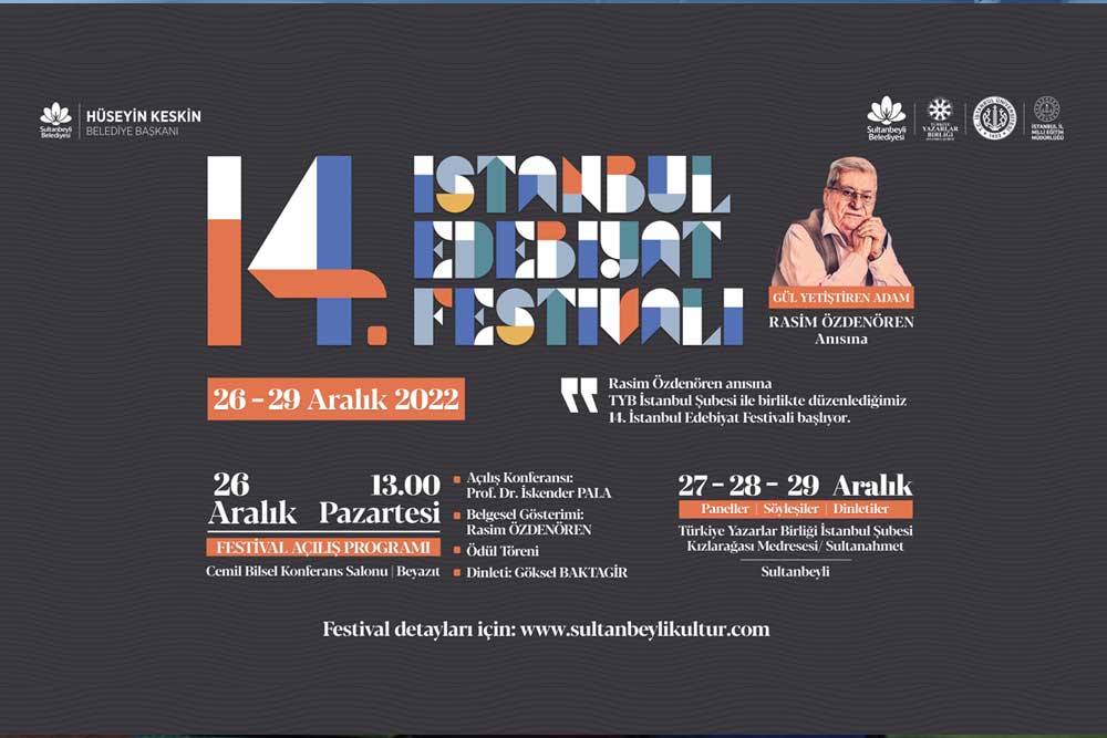 14. İstanbul Edebiyat Festivali Başladı