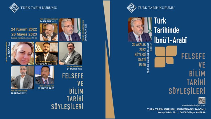 “Felsefe ve Bilim Tarihi Söyleşileri” Mahmud Erol KILIÇ’ın Konuşmasıyla Devam Ediyor