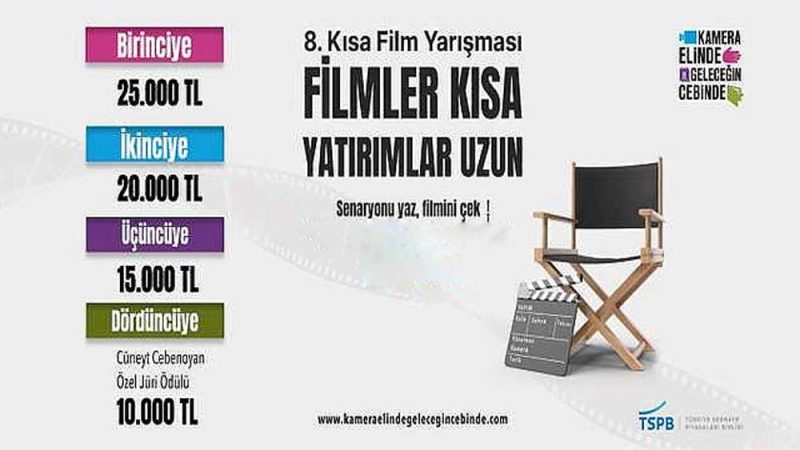  TSPB’nin ‘Kamera Elinde Geleceğin Cebinde’ Kısa Film Yarışması Sonuçlandı