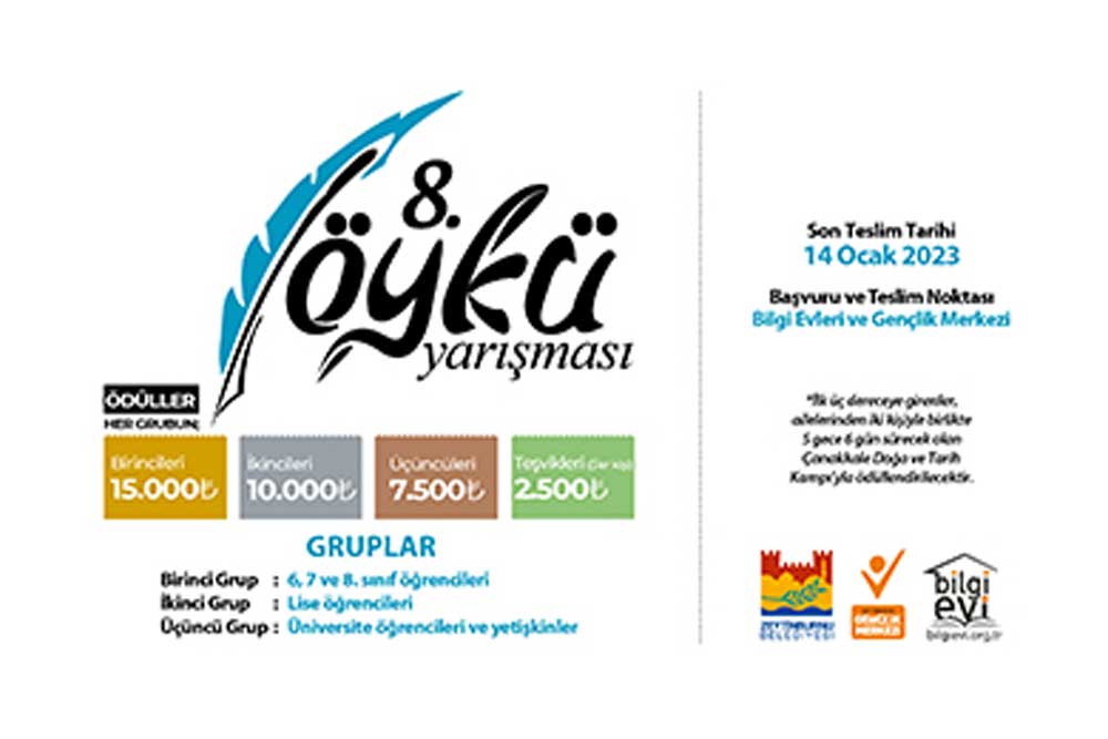 Zeytinburnu Belediyesi “8.Öykü Yarışması” Başvuruları Başladı