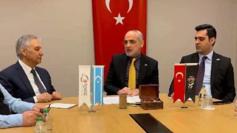 ITC Yetkilileri ve Türkmeneli TV Temsilcileri Yalçın Topçu’yu Ziyaret Etti