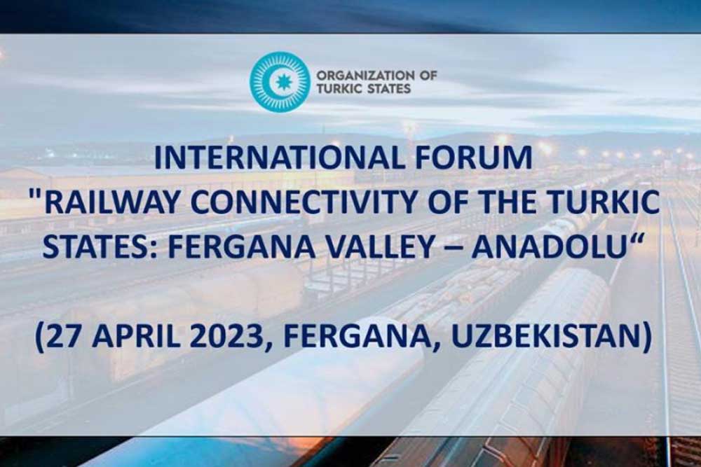 "Türk Devletlerinin Demiryolu Bağlantısı: Fergana Vadisi - Anadolu"" başlıklı Uluslararası Foruma Davet 1 “Türk Devletlerinin Demiryolu Bağlantısı: Fergana Vadisi – Anadolu”” başlıklı Uluslararası Foruma Davet