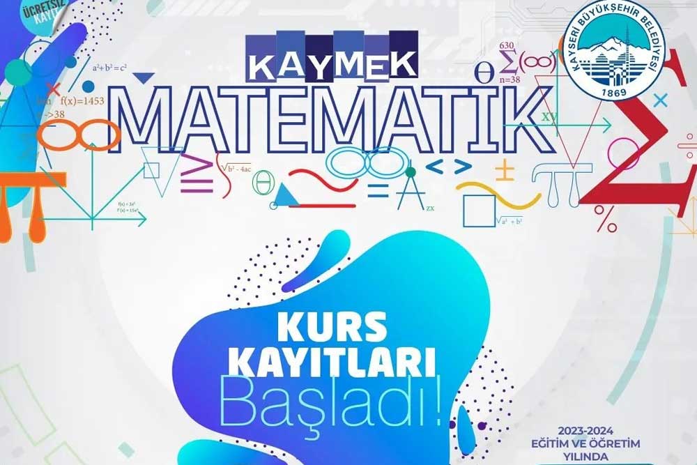 Kayseri Büyükşehir’in İlgi Gören Matematik Kampı Kayıtları Başladı