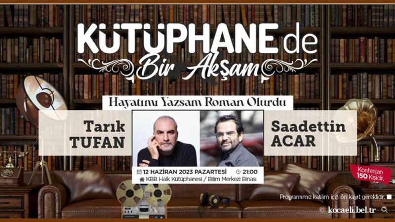 Saadettin Acar ve Tarık Tufan Okurlarıyla Buluşacak
