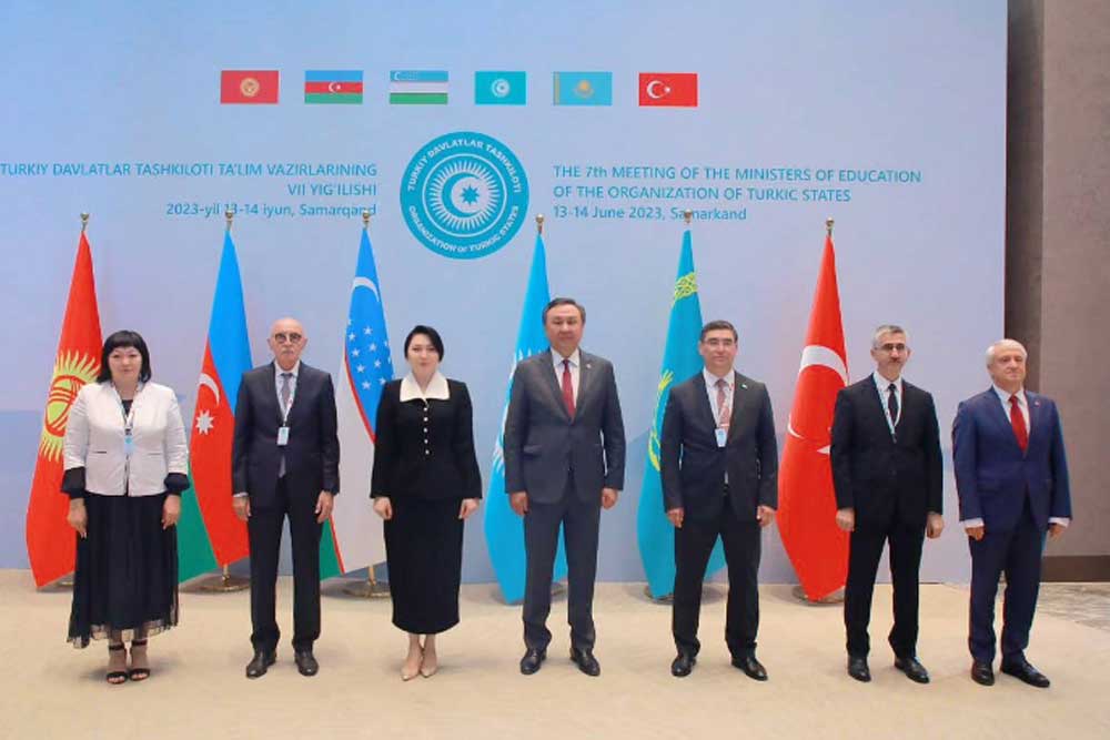 Türk Devletleri Teşkilatı (TDT) Eğitim Bakanları 7. Toplantısı Semerkant'ta Gerçekleştirildi 1 Türk Devletleri Teşkilatı (TDT) Eğitim Bakanları 7. Toplantısı Semerkant’ta Gerçekleştirildi