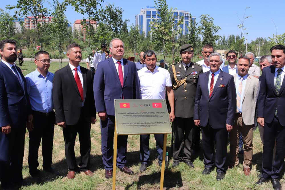 TİKA Kırgızistan’da Türkiye Yüzyılının Kahramanları Fidanlığı Oluşturdu 1 TİKA Kırgızistan’da Türkiye Yüzyılının Kahramanları Fidanlığı Oluşturdu