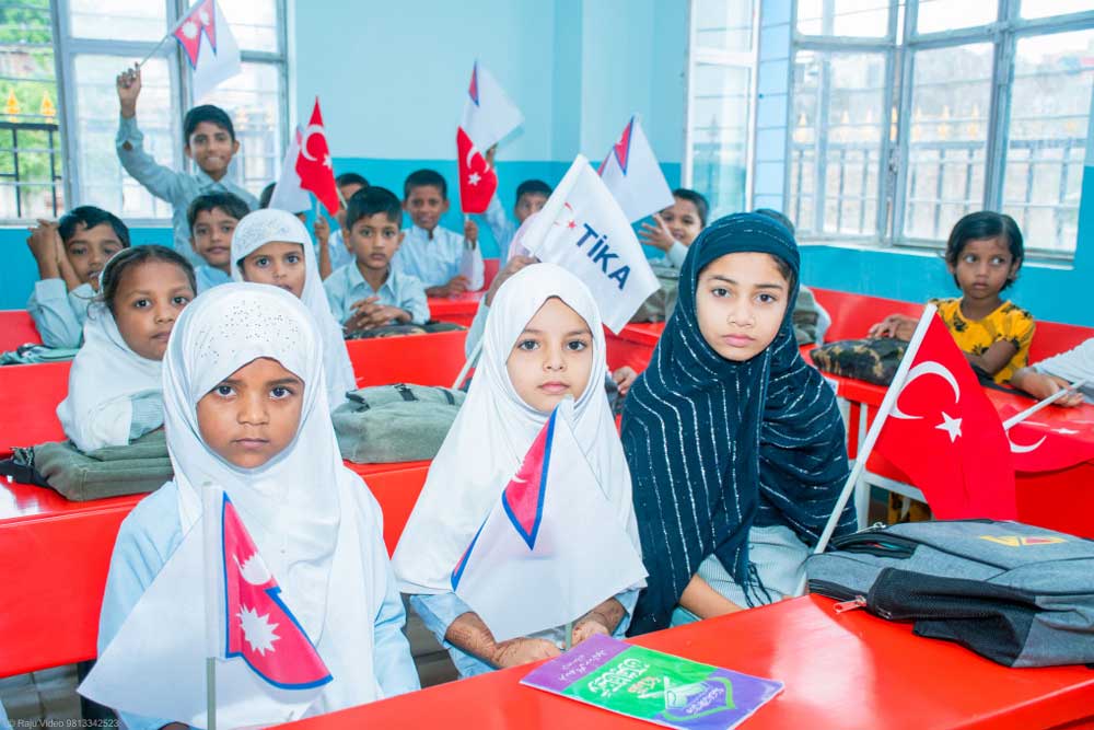 TİKA, Nepal’de Müslümanların Eğitim Gördüğü Okulu Yeniledi 1 TİKA, Nepal’de Müslümanların Eğitim Gördüğü Okulu Yeniledi