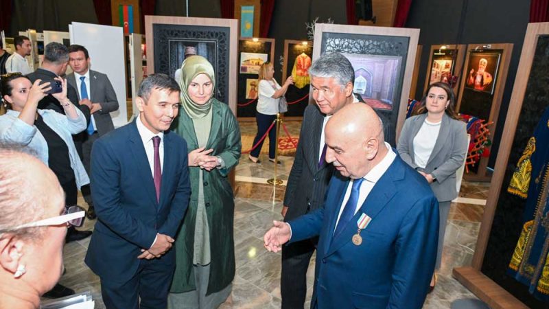 Keçiören’de “Türk Cumhuriyetleri Geleneksel El Sanatları Sergisi” Açıldı