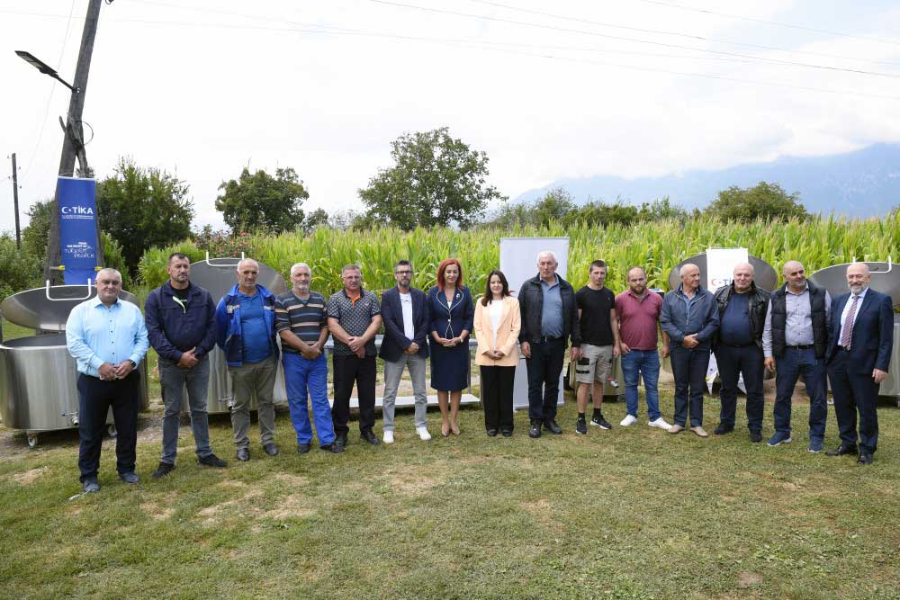 TİKA'dan Kosova'da Süt ve Süt Ürünleri Üreticilerine Destek 1 TİKA’dan Kosova’da Süt ve Süt Ürünleri Üreticilerine Destek