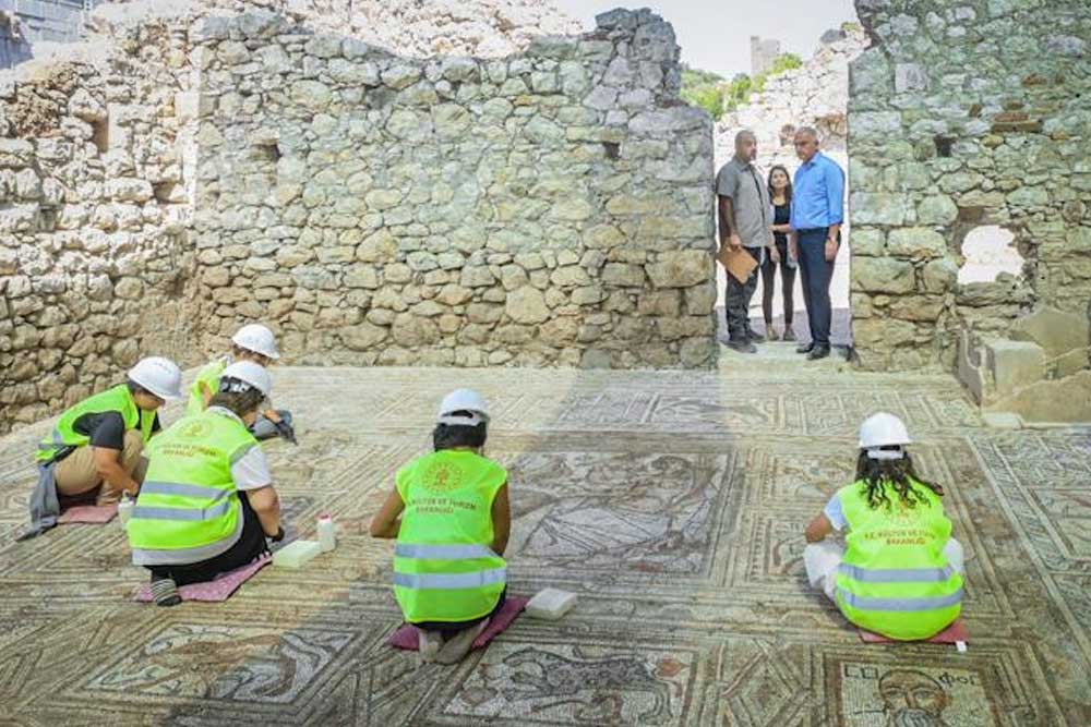 olimpos yeniden doguyor tarihi kent gun yuzune cikiyor