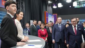 ozbekistanda tika tarafindan kurulan televizyon studyosunun acilisi yapildi