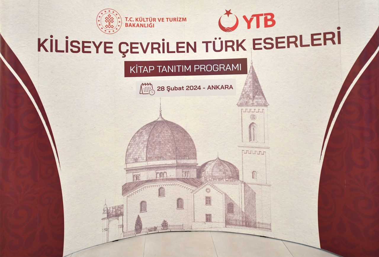 kiliseye cevrilen turk eserleri kitabinin tanitimi yapildi